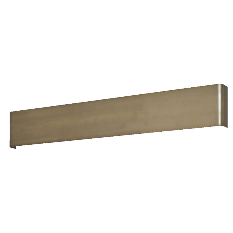 Pruter 35 inch LED Long Linear Flush Mounted Wall Sconce, Gold