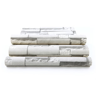 10m x 53cm 3D Embossed Matte Wallpaper Roll