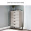 Commode à 5 tiroirs l 29,88 po Bosnjak