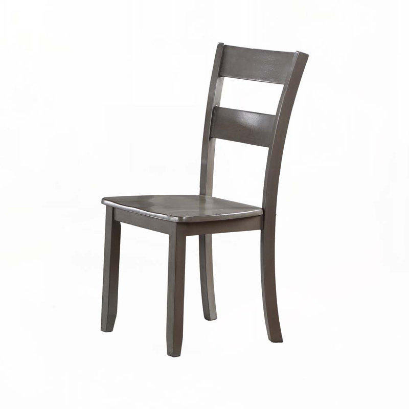 Ensemble de chaises de salle à manger avec dossier échelle, 4 pieds