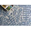 Botanica Blue/Ivory New Zealand Wool hand-tufted Area Rug-774651991-794815457