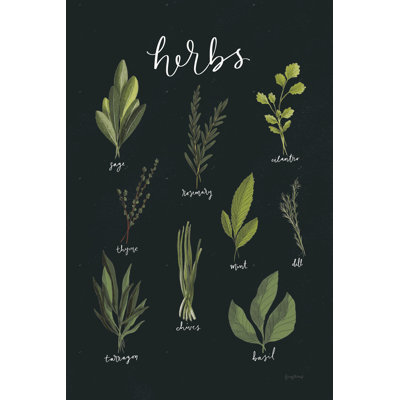 Herbes vert clair I noir