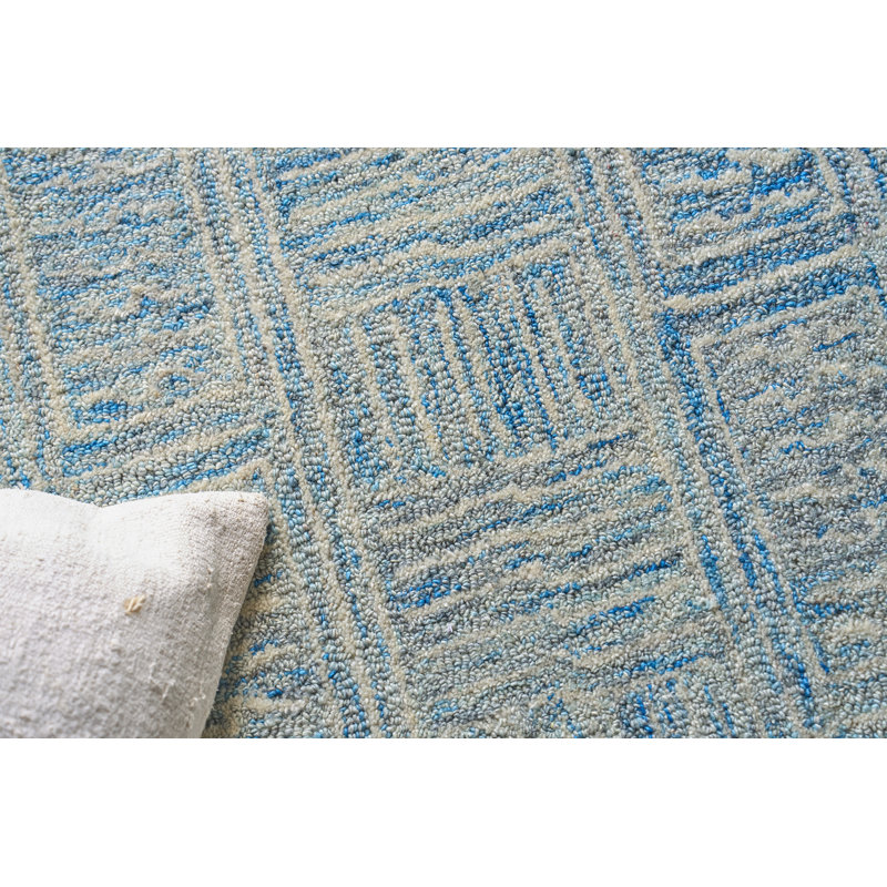 Naturals Hand Tufted Geometric Indoor Rug, Rectangle 6' x 9'