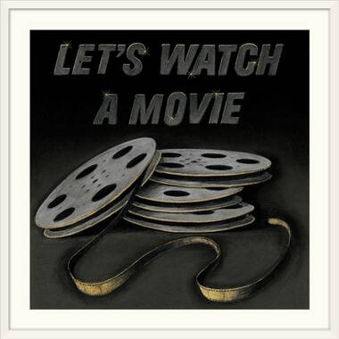  Stupell Industries Vintage Movie Reel Projector Film
