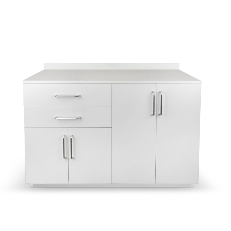 Armoire médicale de cuisine 36,32 po x H 48 po prête à assembler