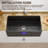 33" L x 18" W Fireclay Apron Front Farmhouse Sink for Kitchen, Single Bowl Black Farm Sink, Included 2 Custom Accessories-122428068