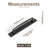 Solid Spindle Bar Pull With Backplate(G011) Multipack-119690874-119690871