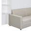Grand lit escamotable mural avec canapé, blanc-1145064934