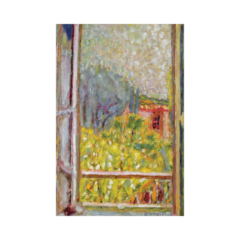 The Small Window, 1946 by Pierre Bonnard - Wrapped Canvas Gallery-Wrapped Canvas Giclée