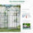 Portable Outdoor Mini Greenhouse With Multiple Features For Plant Growth