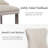 Velvet Kitchen Upholstered Dining Chairs Side Chairs Set of 6-1063933044-1042395520