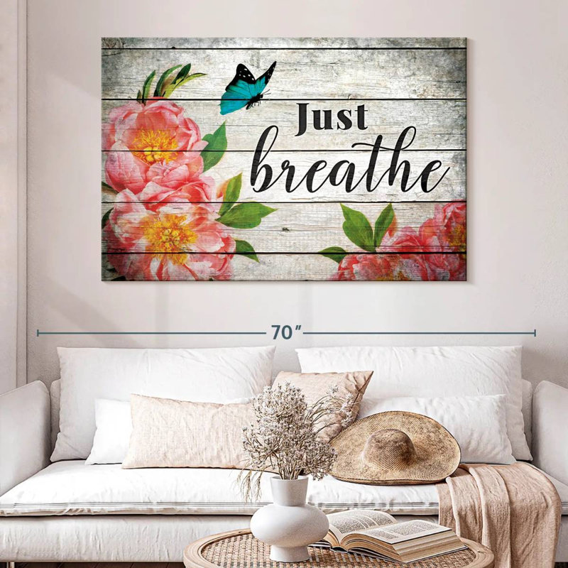 Tergel Just Breathe Zen VII, 34" H x 51" W