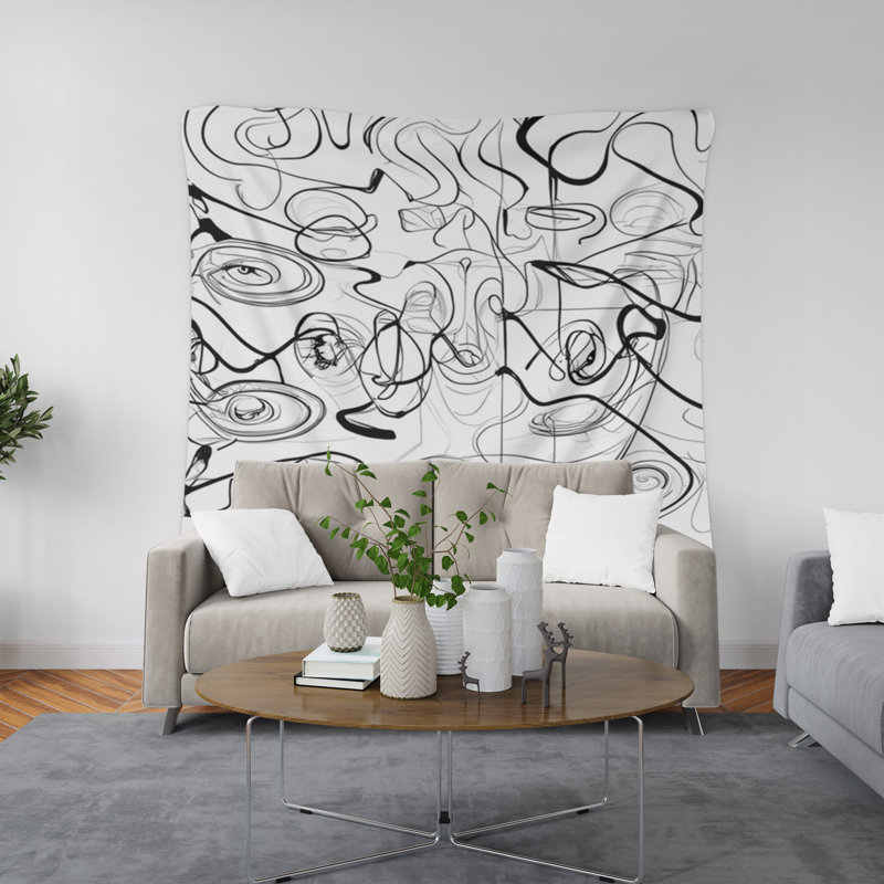 Tapisserie murale, H 60 po x l 51 po