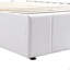 Lit plateforme double avec système de rangement hydraulique - gris-1702818208-1702818215