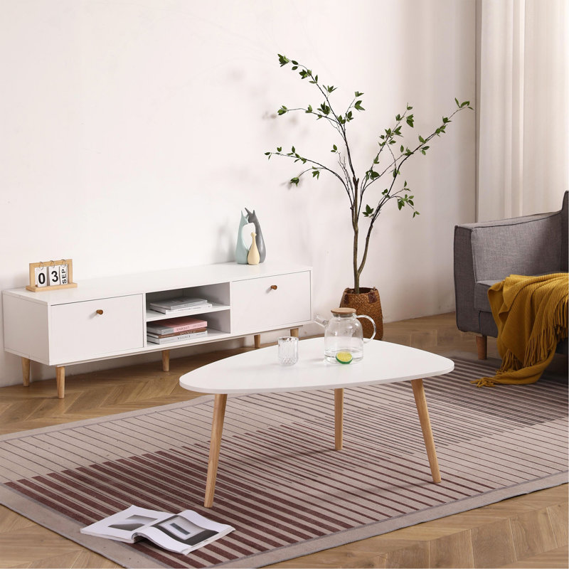 Table basse, H 16,14 po x l 37,4 po x P 27,56 po