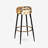 Rustic Brocade Elegance Victorian Pattern - Floral Bar Stools Set Of 2