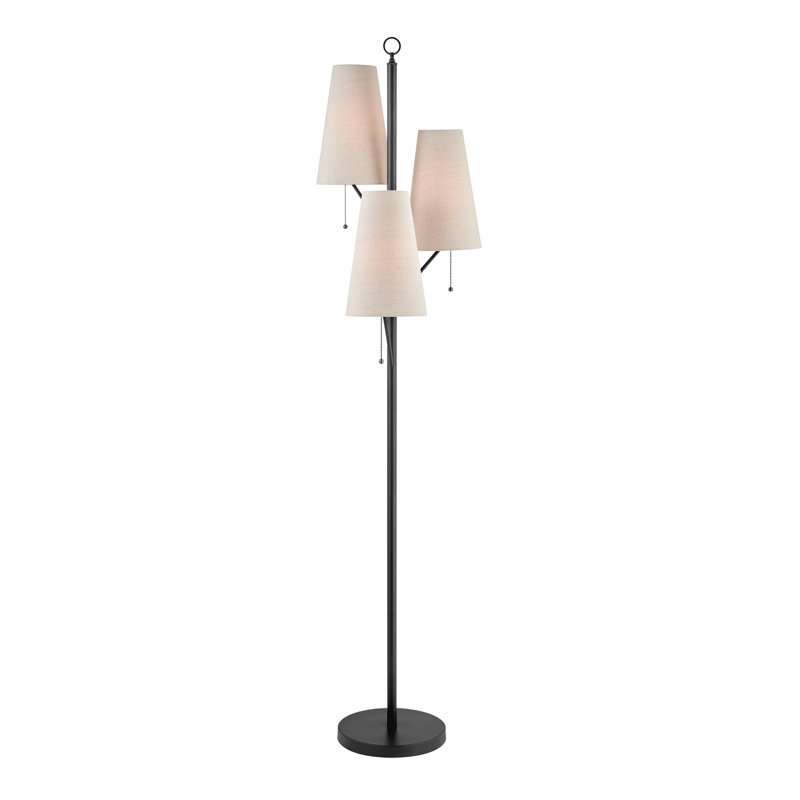 Karif 71'' Black Tree Floor Lamp