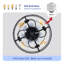 Ventilateurs de plafond encastrés en cage 20 po noir mat  