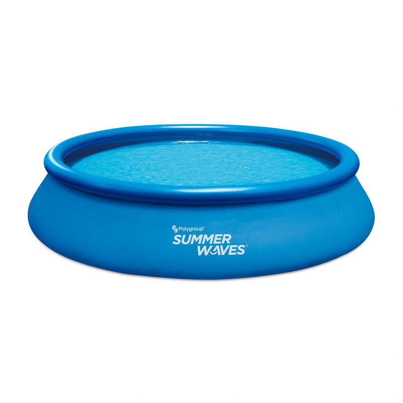 Polygroup Pool Polygroup 2.7 ft x 14.9 ft Mesh Inflatable Pool | Wayfair.co.uk