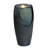 Blue Ceramic Pillar Fountain, Decorative Water Fountain with LED Lights and Quiet Pump, Indoor Outdoor Water Feature for Patio, Garden, Deck, Balcony, Office and Home Décor, Relaxing Cascading Water Design-129619005