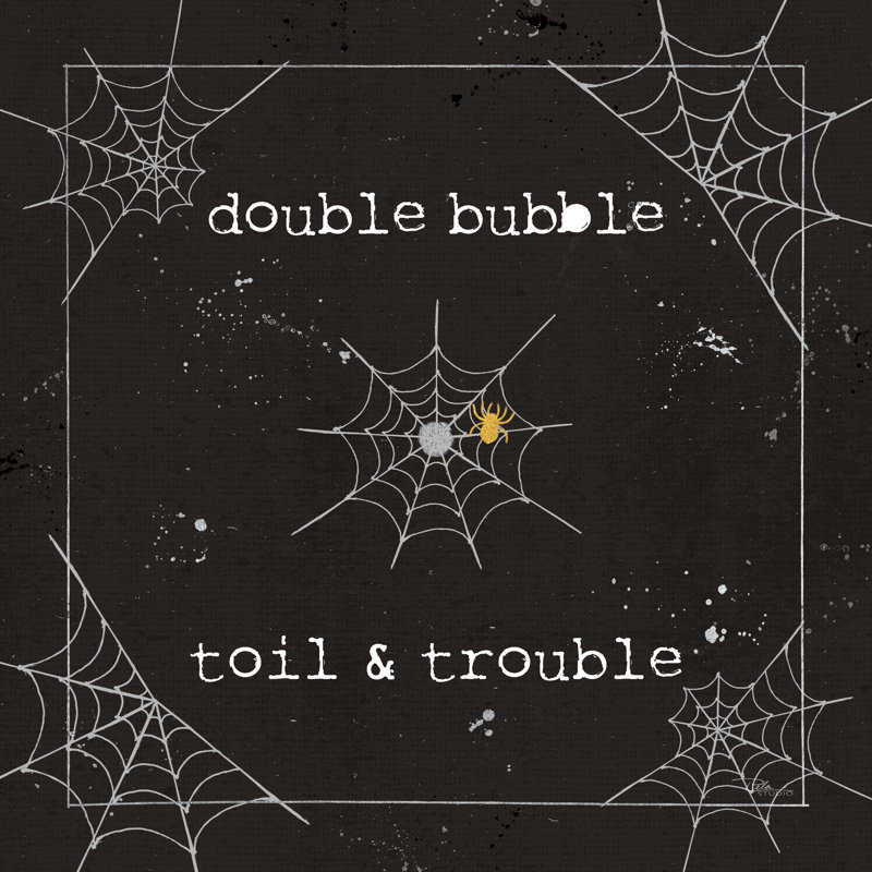 «Spooky Cuties I», reproduction encadrée, Toile avec cadre noyer, Non, H 12 po x l 12 po x P 1,25 po