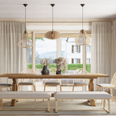 Draughn 1 - Light Beige Pendant