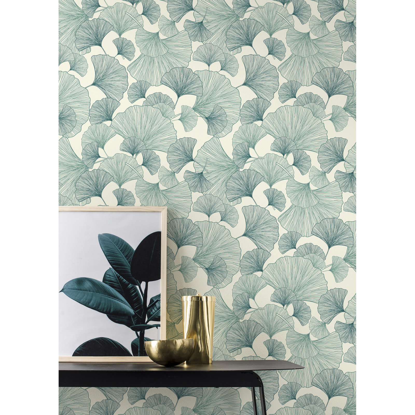 Evia Floral Roll, Blue