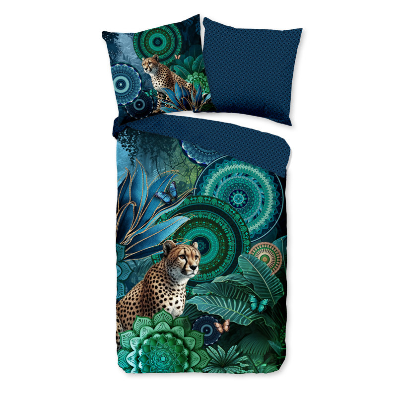 Cotton Duvet Cover Set, Single Duvet Cover + 1 Standard Pillowcase