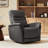Martina Genuine Leather Swivel Gliding Power Recliner-112574269