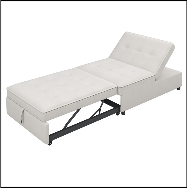 4-in-1 Sofa Bed, Chair Bed, Multi-Function Folding Ottoman Bed
