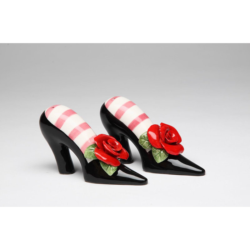 Ensemble de talons noirs avec sel rose et poivre Cosmos