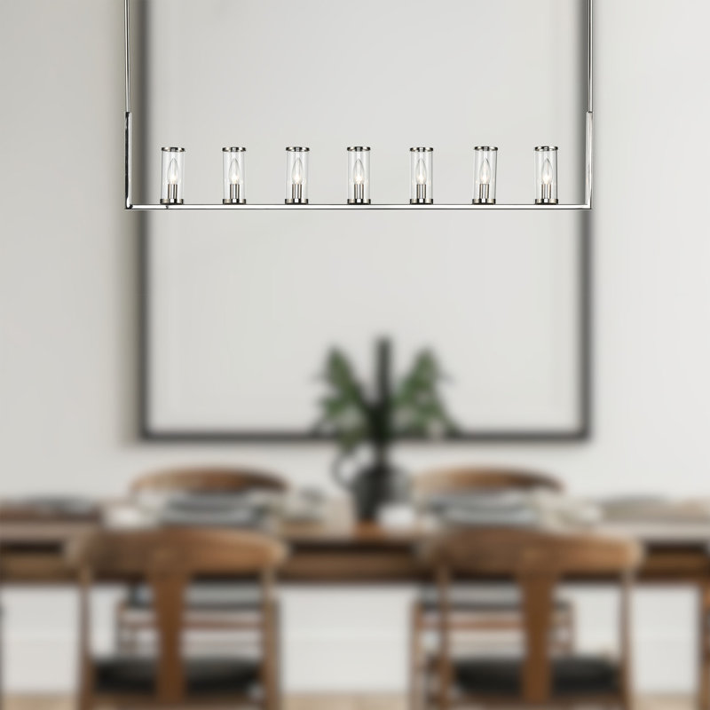 Revolve 7 - Light Pendant, Polished Nickel