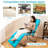 73" Lounge Chaise Cushion Padded Recliner Cushion Indoor Outdoor-42142000