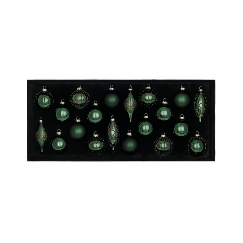 11.61cm Solid Colour Plastic / Acrylic Bauble, Sage Green