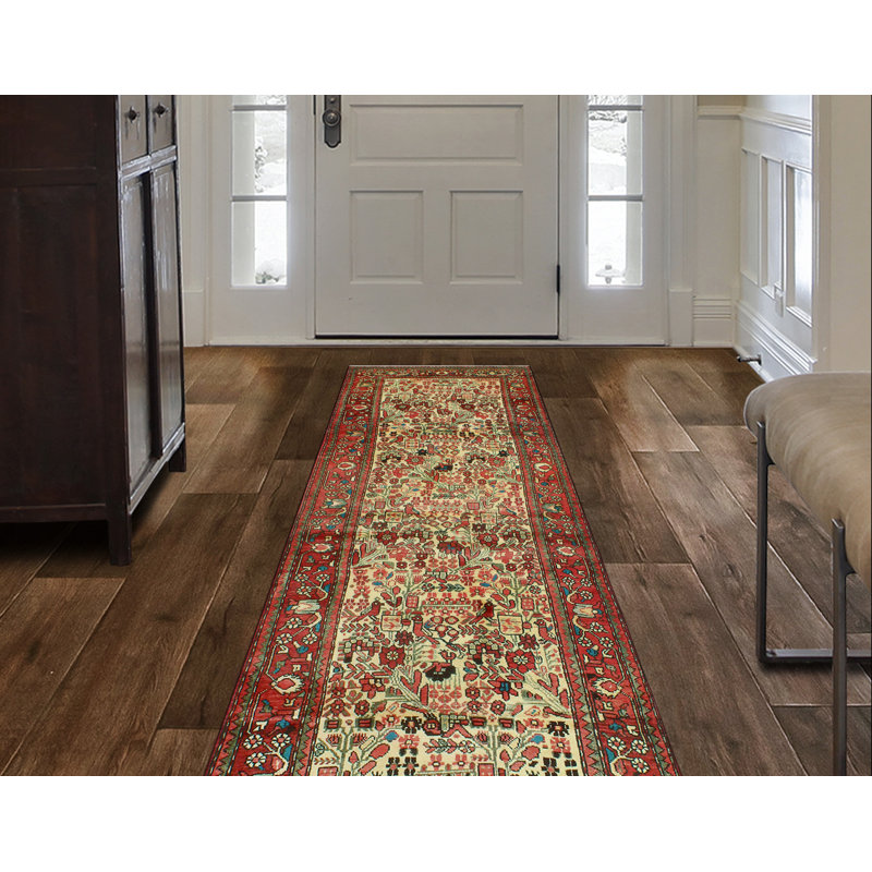 Khurram Distressed Haddon Ivory Runner