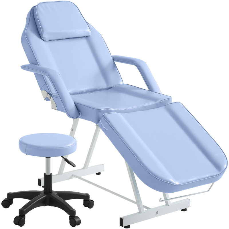 Kenderick Recliner, Similicuir rose Kenderick, Blanc