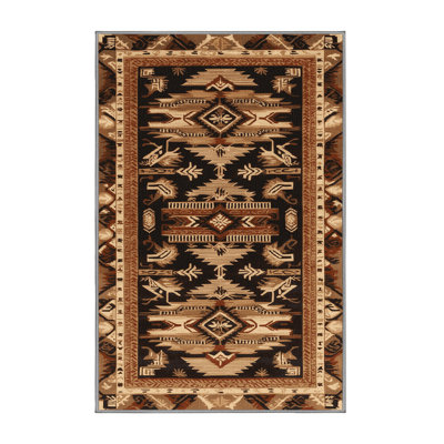  Tapis hawaïen lavable à motifs polynésiens