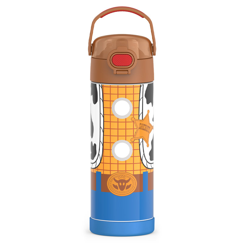 16 oz Bouteille d'eau Funtainer® avec bec et couvercle verrouillable - Toy Story - Woody