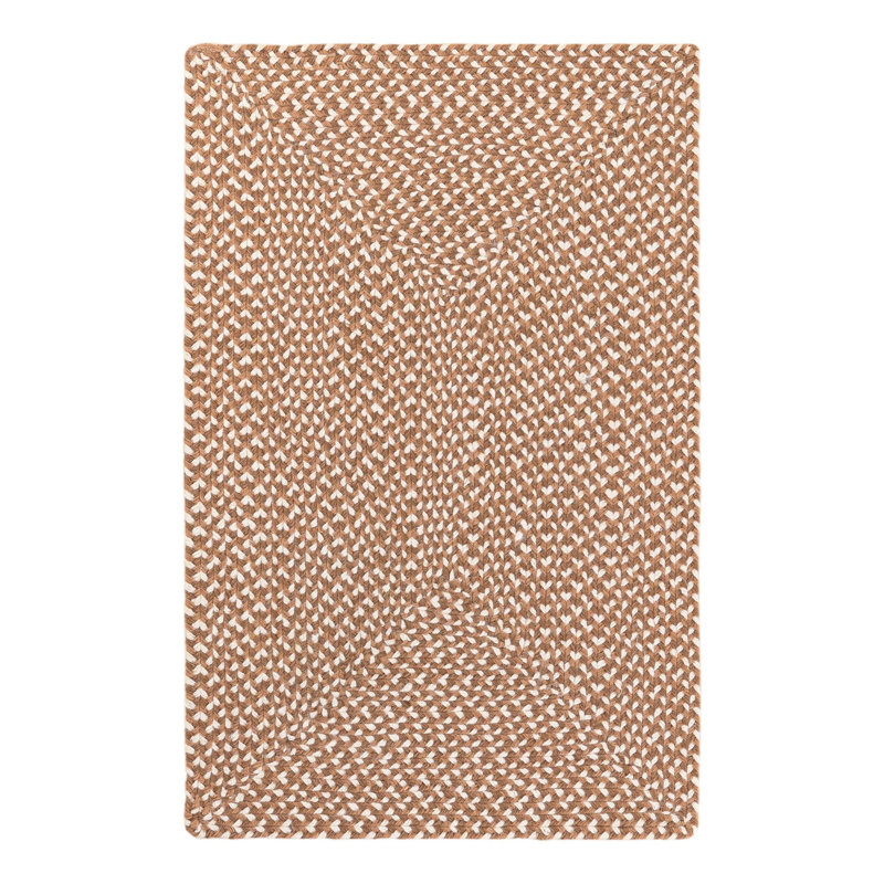 Tweed Braided Jute Rug, Rectangle 2" x 3'1"