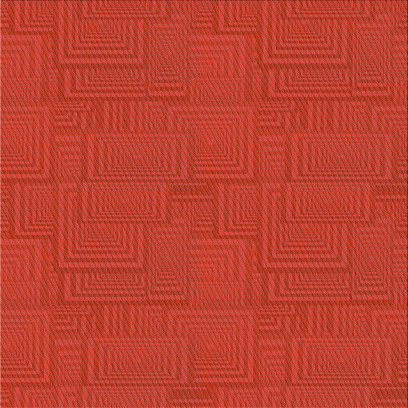 Tapis de zone brune à motifs, Carré 5 pi