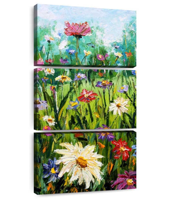 Acrylic Botanical, 52" H x 24" W