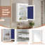 Armoire de rangement de salle de bain murale 20 "avec miroir-922372851