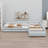 Upholstered Double Daybed With Trundle And Drawer