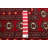 One-of-a-Kind 8'1" X 9'9" New Age Wool Area Rug in Dark Red