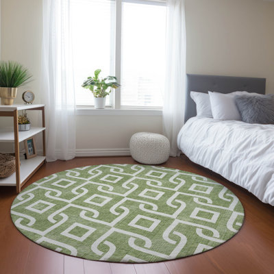 Mukul Geometric Indoor / Outdoor Rug