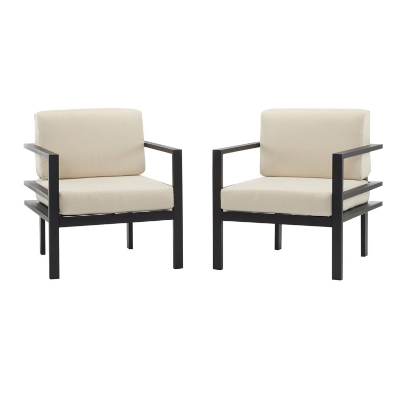 Chaise longue avec coussins Cirsten