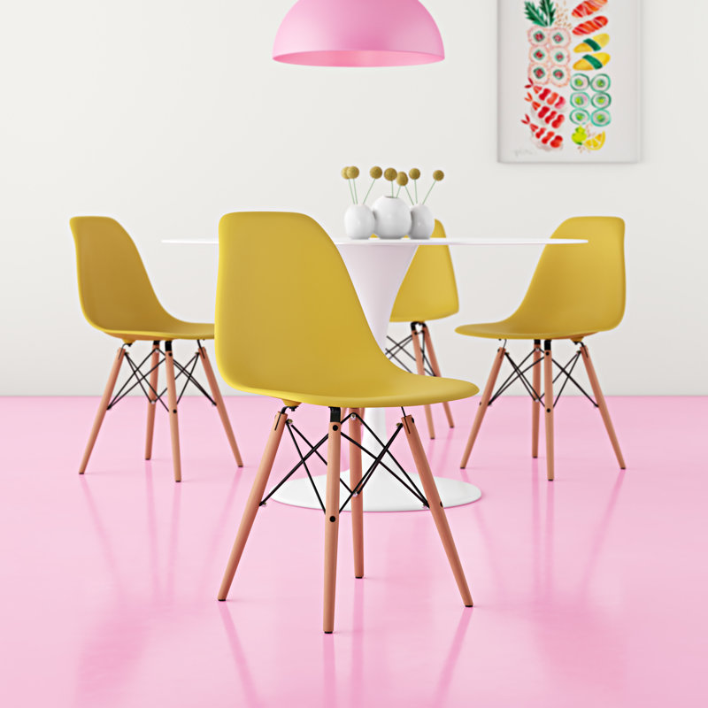 17.5'' H Side Chair, Mustard