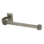 SUTTON  12" HAND TOWEL BAR RIGHT, REEDED HANDLE; SATIN NICKEL FINISH