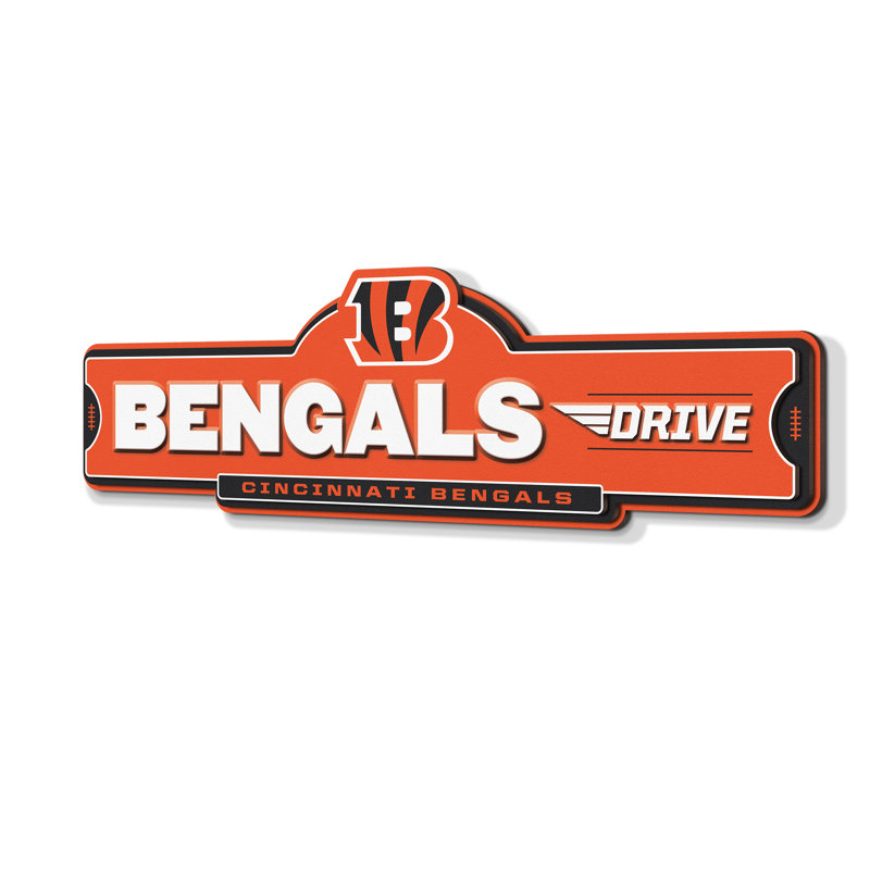 NFL Cincinnati Bengals Street Sign