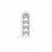 4 Tier Corner Bookshelf, Bookcase with Open Shelf-614650488